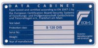 Rating pate Cabinet